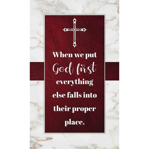 Religious 1 Gold Ornate Wood Framed Art Print with Double Matting by Brown, Victoria