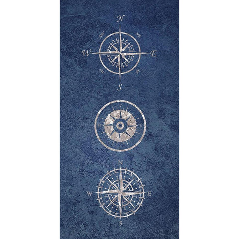 Lead The Coast 1 White Modern Wood Framed Art Print by Brown, Victoria