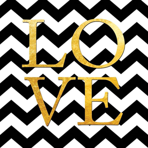 With Love White Modern Wood Framed Art Print by Brown, Victoria