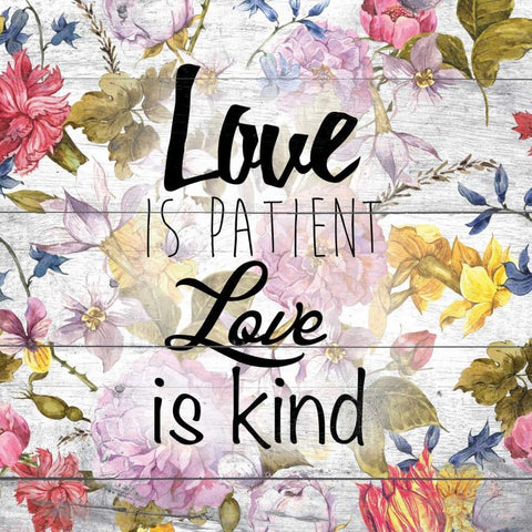Love Patient 2 Black Ornate Wood Framed Art Print with Double Matting by Brown, Victoria