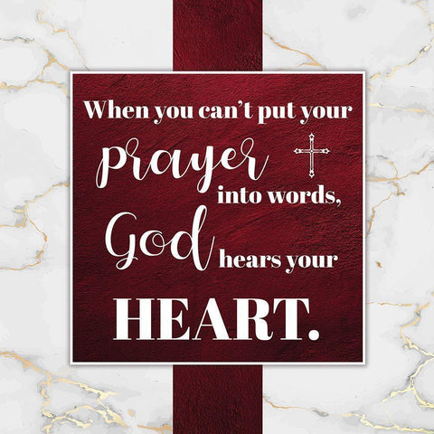 Religious 3 Black Modern Wood Framed Art Print with Double Matting by Brown, Victoria