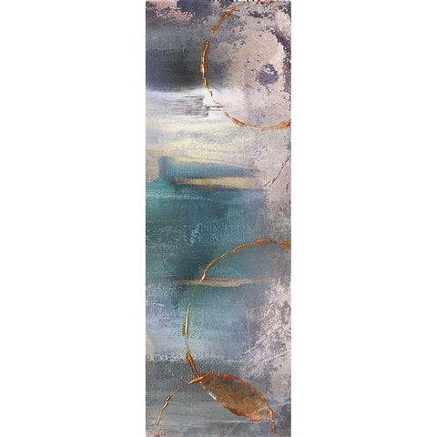 Stranger Motion 1 Black Modern Wood Framed Art Print by Brown, Victoria