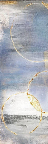 Stranger Motion 2 White Modern Wood Framed Art Print with Double Matting by Brown, Victoria