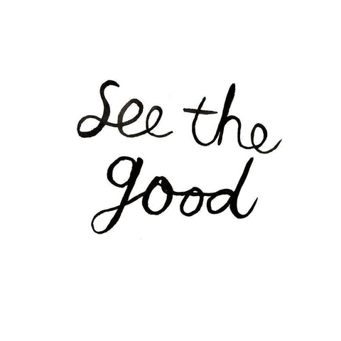 Good 2 Black Modern Wood Framed Art Print by Brown, Victoria