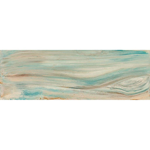 Parallel Waves Gold Ornate Wood Framed Art Print with Double Matting by Barski, Karen