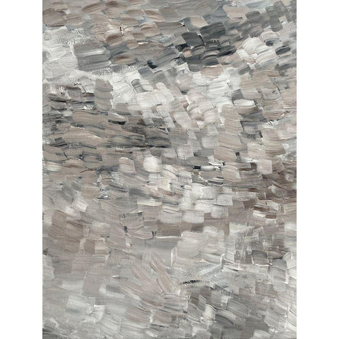 Beige Wall Paint 1 White Modern Wood Framed Art Print by Barski, Karen