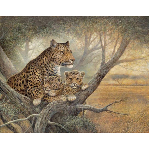 Shadow of Love Gold Ornate Wood Framed Art Print with Double Matting by Manning, Ruane