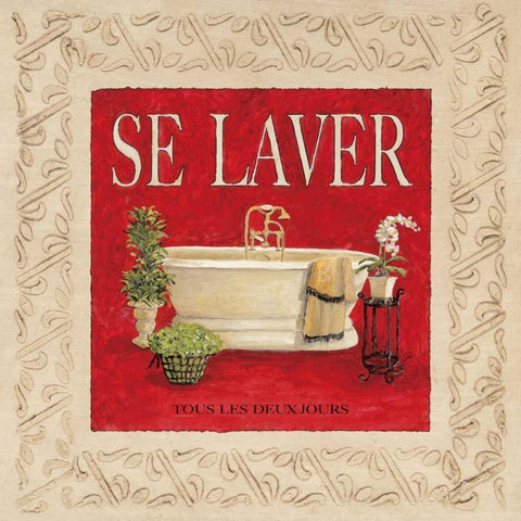 Se Laver Black Modern Wood Framed Art Print with Double Matting by Olson, Charlene