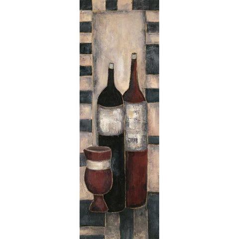 Tribal Texture II White Modern Wood Framed Art Print by Combs, Joyce