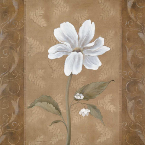 Spring Ahead I White Modern Wood Framed Art Print by Robinson, Carol