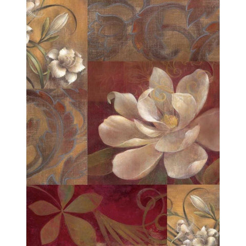 Variety of Style II White Modern Wood Framed Art Print by Vollherbst-Lane, Elaine