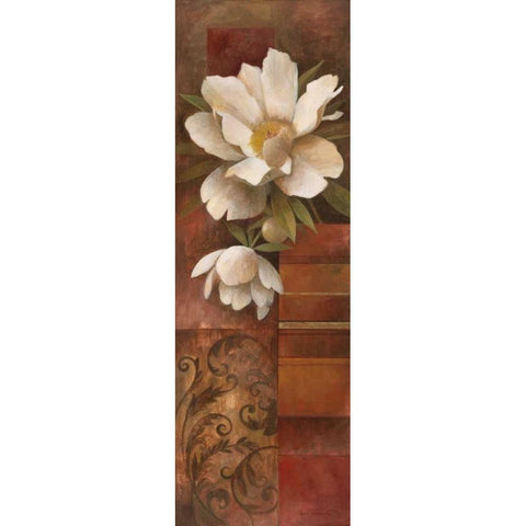Eloquence II Black Modern Wood Framed Art Print by Vollherbst-Lane, Elaine