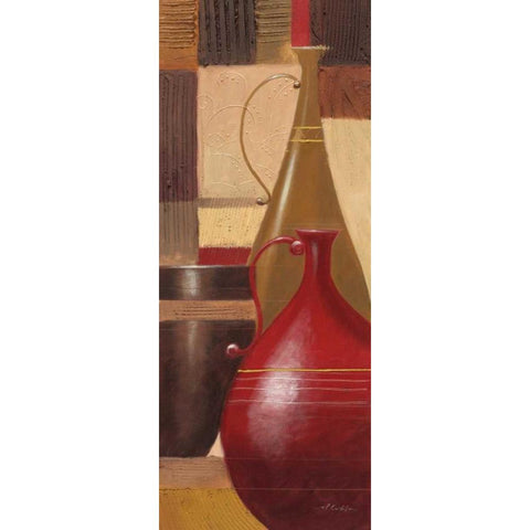 World Spice I Gold Ornate Wood Framed Art Print with Double Matting by Curtis, Paul