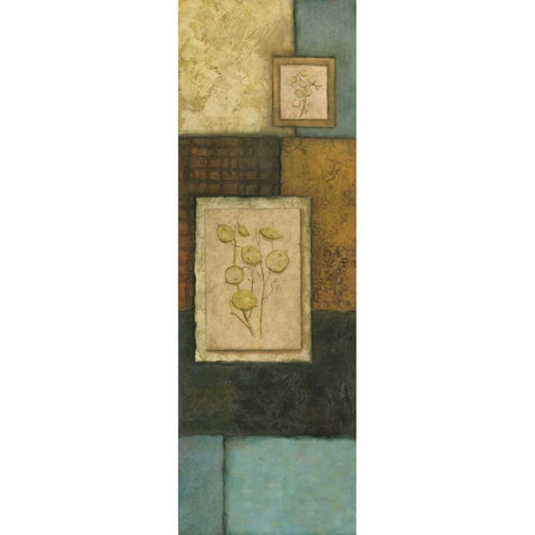 Teal Temptation II Black Modern Wood Framed Art Print by Olson, Norm