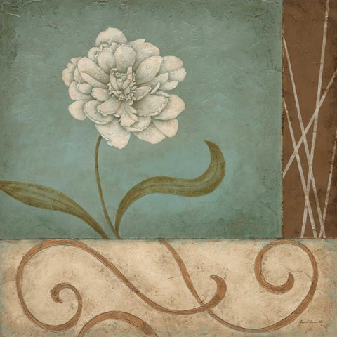 Softer Side I Gold Ornate Wood Framed Art Print with Double Matting by Carroll, Jane