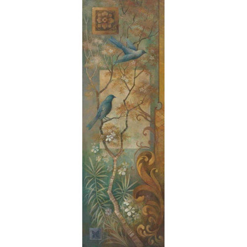 Enchanting Sound I Gold Ornate Wood Framed Art Print with Double Matting by Vollherbst-Lane, Elaine