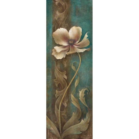 Gracieux II Black Modern Wood Framed Art Print with Double Matting by Vollherbst-Lane, Elaine