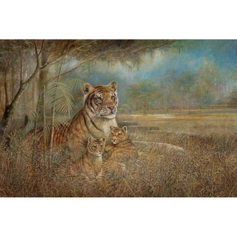 Wild and Beautiful White Modern Wood Framed Art Print by Manning, Ruane