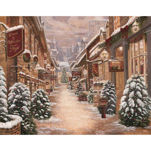 Land of Wonder Gold Ornate Wood Framed Art Print with Double Matting by Brown, Betsy