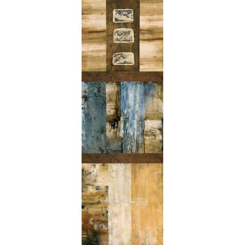 Northern Wood I Black Modern Wood Framed Art Print by Olson, Norm