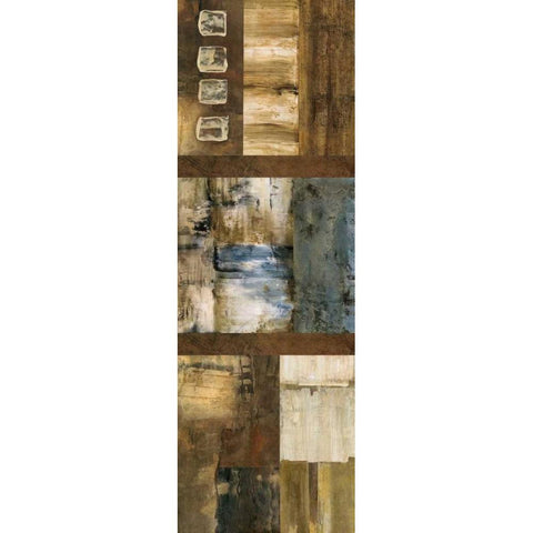 Northern Wood II White Modern Wood Framed Art Print by Olson, Norm