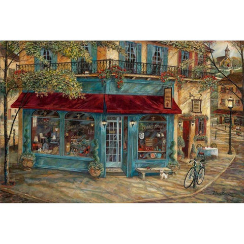 Debbies Designs Black Modern Wood Framed Art Print with Double Matting by Manning, Ruane