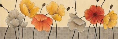 Spring Day II Black Ornate Wood Framed Art Print with Double Matting by Robinson, Carol