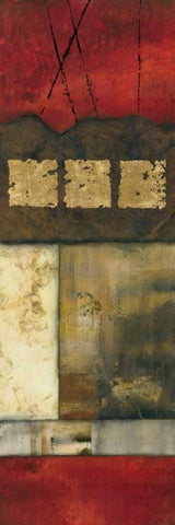 Tupelo Honey II White Modern Wood Framed Art Print with Double Matting by Olson, Norm