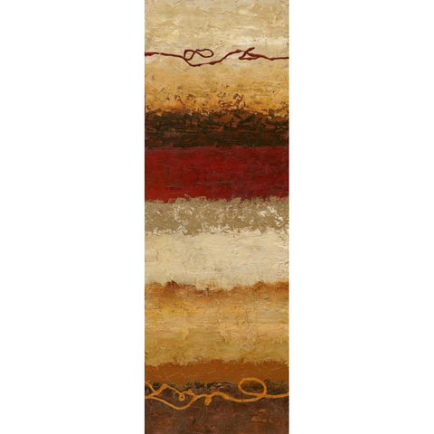 Infused II Gold Ornate Wood Framed Art Print with Double Matting by Olson, Norm