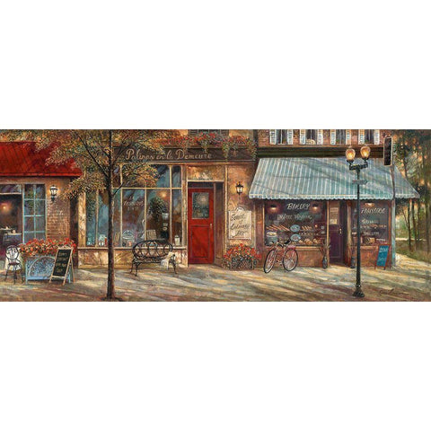 L Ambiance II Black Modern Wood Framed Art Print by Manning, Ruane