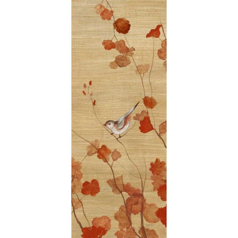 Spring Return - Detail II Black Modern Wood Framed Art Print by Tava Studios