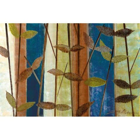 Starting To Turn Black Modern Wood Framed Art Print by Alldredge, Joy