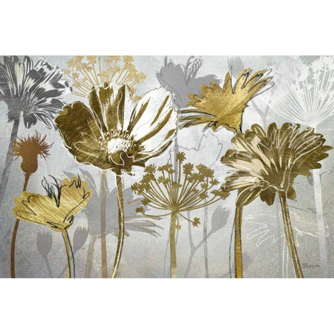 Summers Field Black Modern Wood Framed Art Print by Craven, Katrina