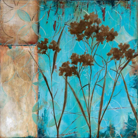 Northern Light I White Modern Wood Framed Art Print by Robinson, Carol