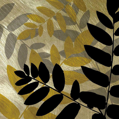 Shimmering Light II Gold Ornate Wood Framed Art Print with Double Matting by Craven, Katrina