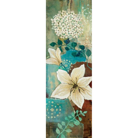 A New Day I White Modern Wood Framed Art Print by Olson, Charlene