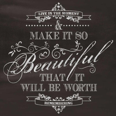 Beautiful Black Ornate Wood Framed Art Print with Double Matting by Havoc Gifts