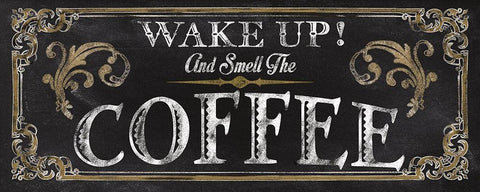 Wake Up! White Modern Wood Framed Art Print with Double Matting by Knutsen, Conrad