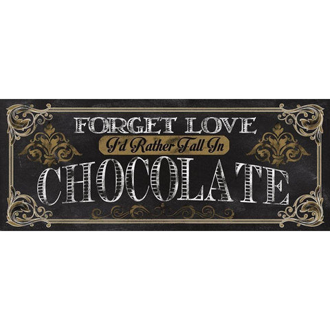 Chocolate Gold Ornate Wood Framed Art Print with Double Matting by Knutsen, Conrad