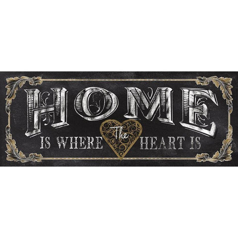 Home Black Modern Wood Framed Art Print with Double Matting by Knutsen, Conrad