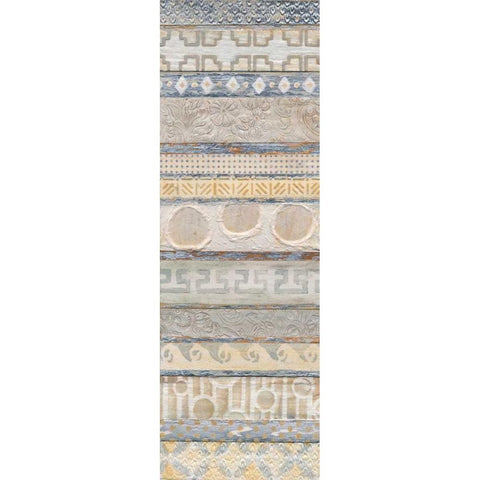 Natural Patterns White Modern Wood Framed Art Print by Tava Studios