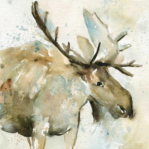 Trek Across the Gold Ornate Wood Framed Art Print with Double Matting by Robinson, Carol