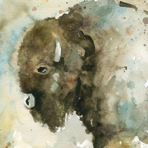 On Guard White Modern Wood Framed Art Print by Robinson, Carol