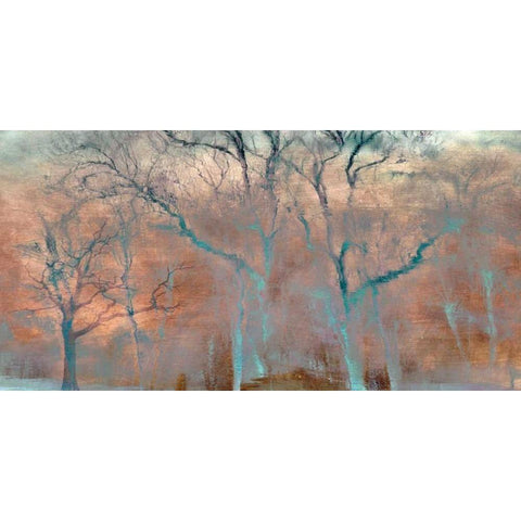 Mirror of Life Black Modern Wood Framed Art Print by Weisz, Irene