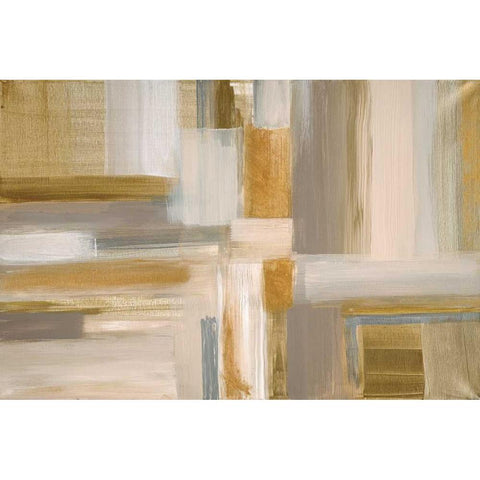 Fields I Black Modern Wood Framed Art Print by Jill, Susan