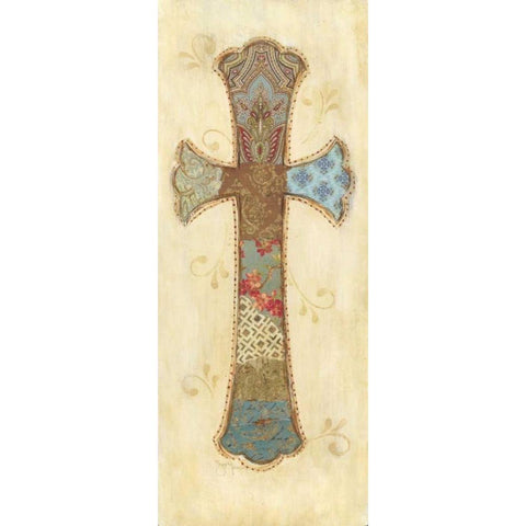 Before the Cross I Black Modern Wood Framed Art Print by Tava Studios