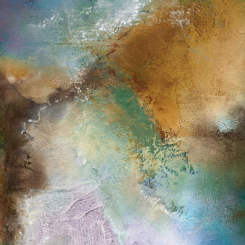 Moonstone III Black Modern Wood Framed Art Print by Olson, Norm