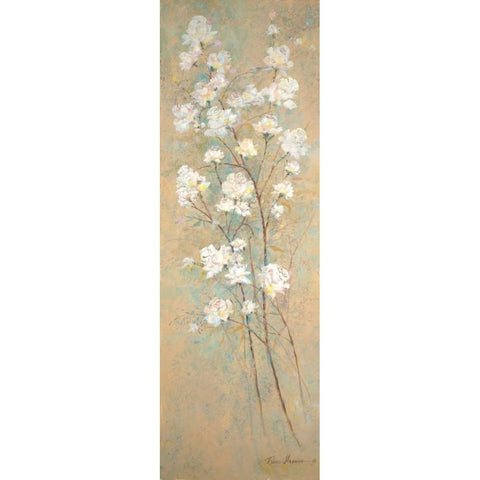 Spring Awakening II White Modern Wood Framed Art Print by Manning, Ruane