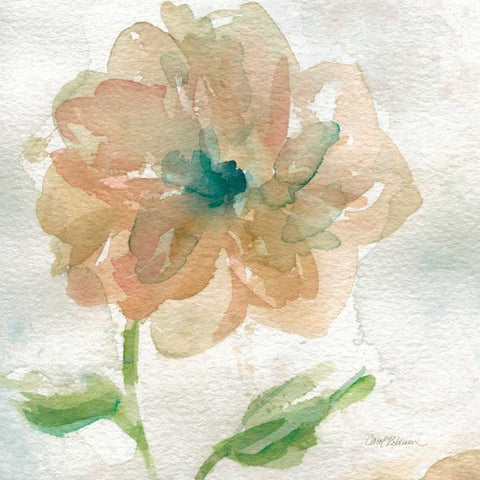 Sunny Afternoon White Modern Wood Framed Art Print by Robinson, Carol