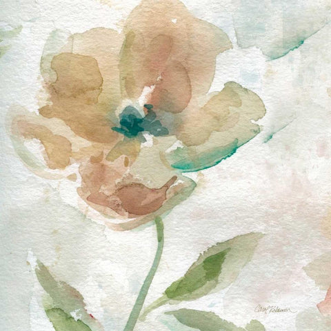 Sunny Afternoon Gold Ornate Wood Framed Art Print with Double Matting by Robinson, Carol